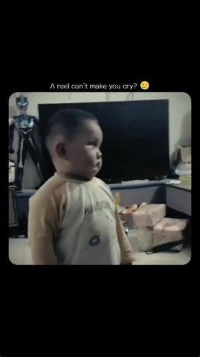 Adorable Baby with a Sad Face