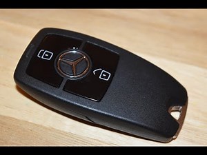 Mercedes Sprinter MK2 key battery replacement