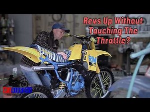 Dirt Bike Idles WAY Too High On Cold Start [Why & How To Fix]
