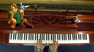 14K views · 480 reactions | The Legend Of Zelda Ocarina Of Time & Twilight Princess - Lost Woods & Sacred Grove (Piano cover - Alejandro Sánchez Ríos) Suscribanse a mi canal de Youtube: https://youtu.be/K4qhcQ_SLQ8 | Alejandro Ríos Pianista | Facebook