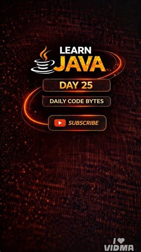 #day25Learn Java in Tamil #java #tamil #code#easycode#dailycode #easytolearnforbegginers#interview