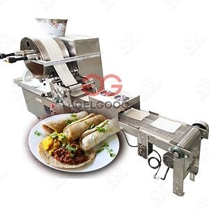 [Hot Item] Automatic Lumpia Egg Roll Wrapper Maker Injera Skin Making Machine