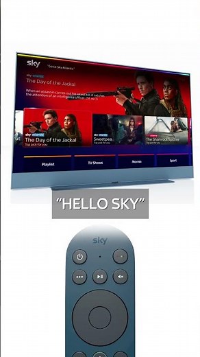 Sky TV remote voice commands - Sky Help