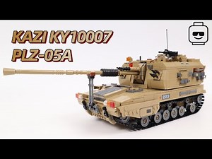 PLZ-05A Self-propelled Howitzer - KAZI KY10007 (Speed Build Review)