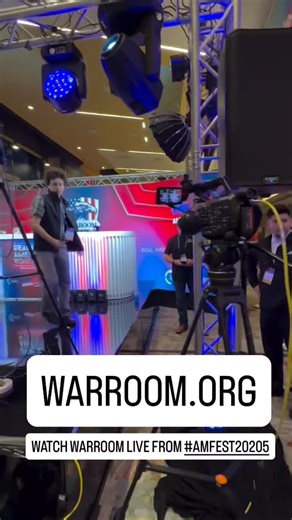 Steve Bannon's WarRoom on Instagram: "Tune in Live from AmFest on WarRoom.org"