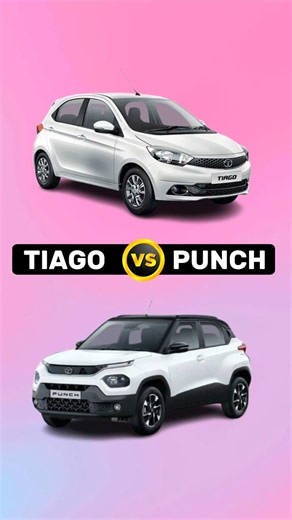 Tata Tiago VS Tata Punch | Best Car in Value For Money 🤑💰