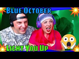 #reaction To Blue October - Light You Up [Official Live Video] THE WOLF HUNTERZ REACTIONS