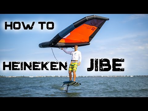 How to do the Heineken Jibe | Wing Foil