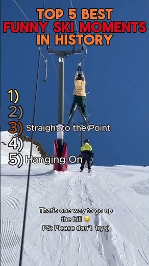 Top 5 Funniest Ski Moments Ever Caught on Camera!