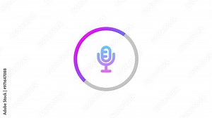 Sound File Uploading Icon animation, Process for Digital Content Management, Motion Graphic Illustrating File Transfer for Websites, Apps, Etc. looping animation, Alpha channel, transparent background