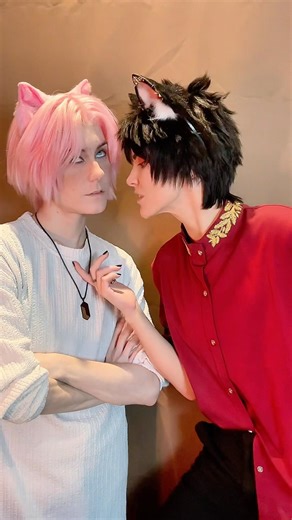 Zaher finding a new target? BET! Paris not being impressed also correct! #catboy #oc #furry #pov