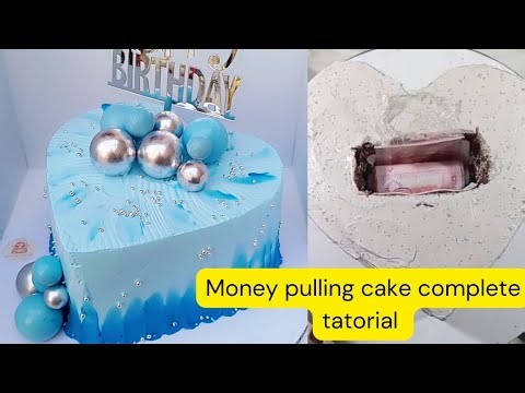 Money pulling cake complete tatorial | very easy steps| helpful for beginners