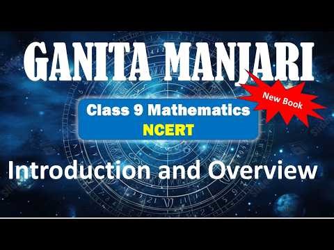 Ganita Manjari Class 9 Complete Book Overview All 8 Chapters Explained NCERT New Maths 2026–27