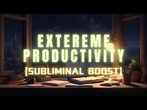 SUPERHUMAN PRODUCTIVITY | Powerful Subliminal for Focus, Motivation, & Success 💼✨