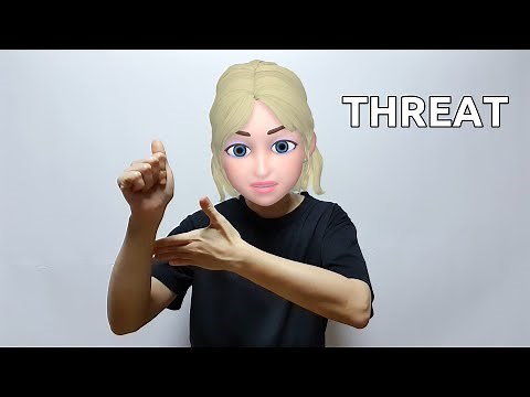 American Sign Language (ASL) Vocabulary Lesson: Threat