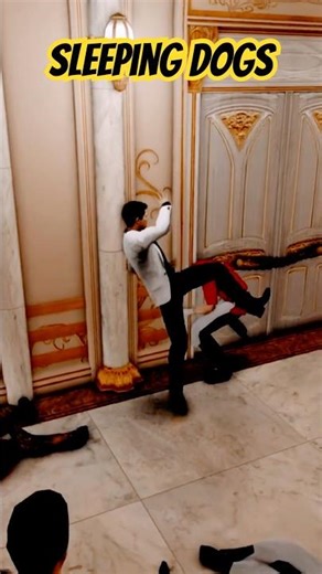 Sleeping dogs fight scene with Big Smile Lee’s men #brucelee #bobbylee #pcgaming #sleepingdogs #game