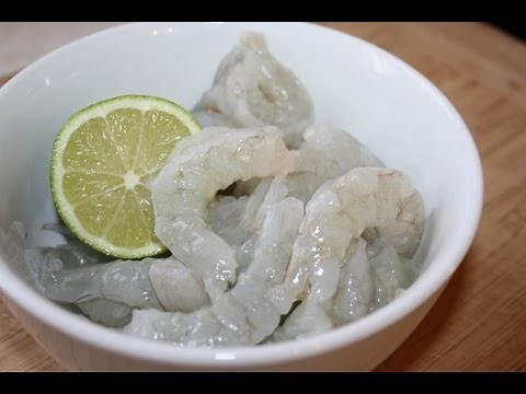 How To Peel And Devein Shrimp For Cooking.