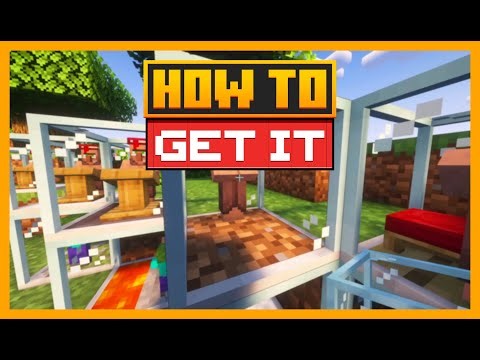HOW TO USE THE EASY VILLAGERS FARMER IN MINECRAFT