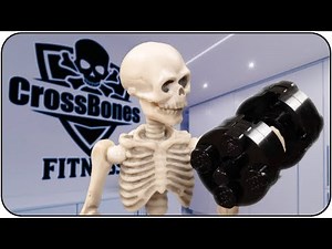 "Lets Get Physical" - a spooky scary skeleton stop motion animated short film