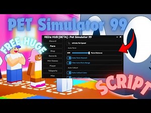 PET SIMULATOR 99 SCRIPT | Auto farm pet sim 99 | 2024
