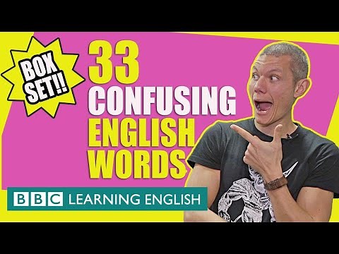 BOX SET: 33 Confusing Words in English - Learners' Questions Mega Class!