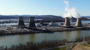 Three Mile Island On The Pennsylvania Road