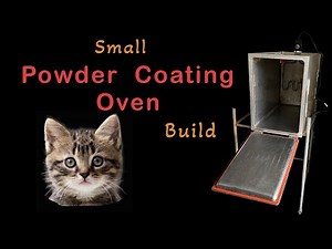Building a small powder coating oven from scrap yard gold