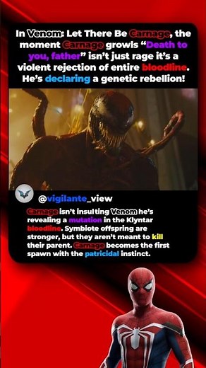 Carnage’s Patricide Secret Revealed