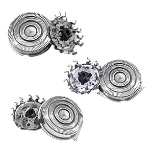 HQ9 Replacement Heads for Philips Norelco Shaver Series 8100/8200/9100/AT920/AT928 Electric Shaver High Precision Replacement Razor Blades (Free Cleaning Wipes+Brushes)