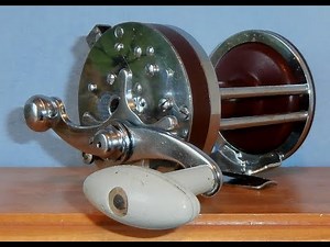 Pflueger Sea King with Plastic Casting Spool - USA 1960s - Multiplier Conventional Fishing Reel