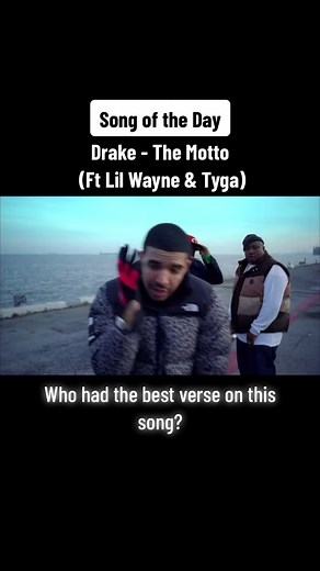 Let me help you out, his name starts with Lil and ends in Wayne…😄 Song of the Day| Drake - The Motto (Ft Lil Wayne & Tyga) #drake #lilwayne #tyga #themotto #drakethemotto #lilwaynethemotto #rap #hiphop #goat #fyp #foryoupage #the_catalogue