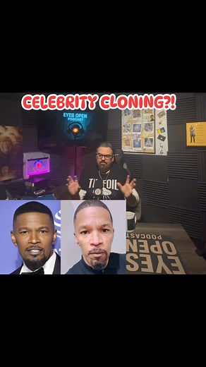 29K views · 833 reactions | Are celebrities being cloned? #EyesOpenPodcast #BreakingNews #cloning #fypreelsシ゚viralシ #questioneverything | Eyes Open Podcast | Facebook