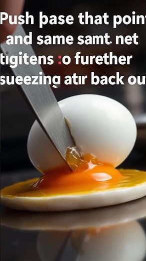 Why Egg Whites Turn Solid When You Cook Them #foodscience #shorts