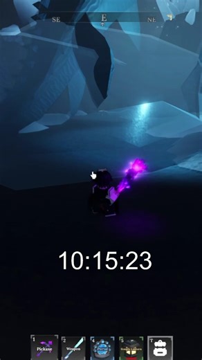 HOW LONG I NEED TO BREAK ICEBERG USING DWARF RACE #roblox #theforge