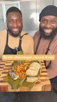 Chikwangue braised fish recipe 🐟 with Ali #recipe #africanfood #fish #ramadan