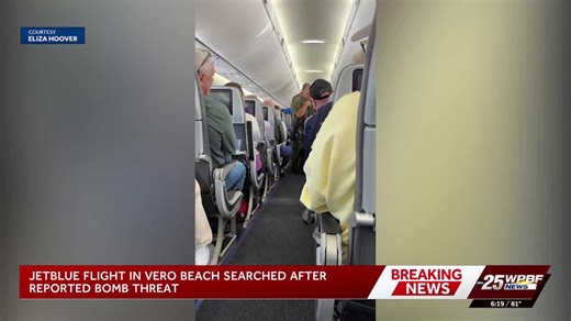 JetBlue flight in Vero Beach searched after reported bomb threat