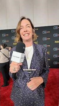 #Hacks star Julianne Nicholson on #TheStudio? Yes, please. ✨ #emmys #tv #awards #interview #shorts