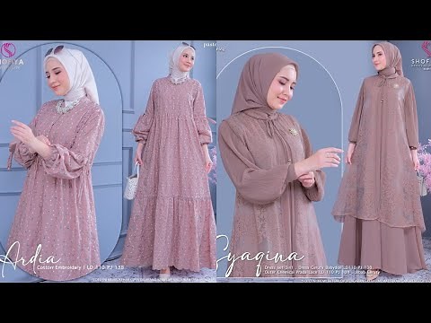 60+ NEWEST 2025 GAMIS MODELS SIMPLE ELEGANT HIJAB SET