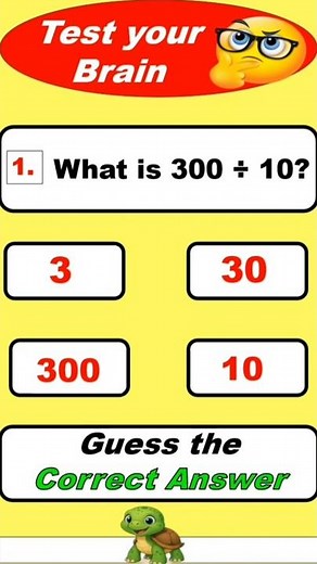 Solve This Maths MCQ | Kids Brain Test | Fast Multiplication Quiz #shorts”