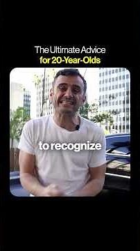 The ultimate advice for 20-year-olds