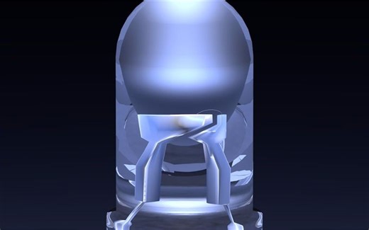 LED灯是怎样工作的？3D动画解释工作原理，看完太涨知识了