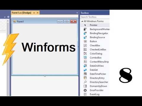 "How-to Visual Application from Start -- C# Winforms | Visual Studio 2022 #ide | PTVIII