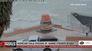 27K views · 457 reactions | WOW!  Waves from Hurricane Idalia are crashing over the Southernmost Point marker in Key West! Watch Tracking the Tropics LIVE: https://bit.ly/3EfjLgr | WFLA News Channel 8 | Facebook