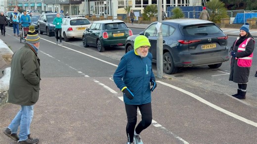 New Year’s Day Exmouth parkrun | Pete Hendy