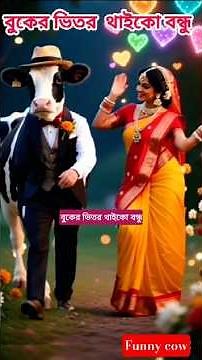 Cow Love Story ❤️ Groom vs Bride Dance | Emotional Short Video #shorts