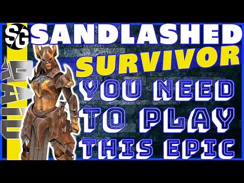 RAID SHADOW LEGENDS | SANDLASHED SURVIVOR IS OP & CRAZY FUN! BUILD, MASTERIES, ARENA & CLAN BOSS
