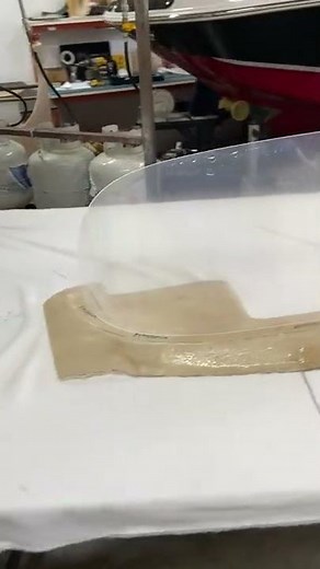 Vintage Boat Windshield