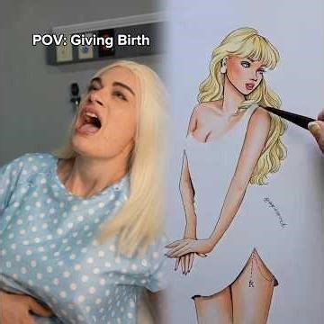 POV: Giving Birth. Part 2. #pov #funny #comedy #skit #sketchcomedy
