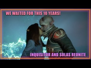 Inquisitor's final ROMANCE SCENE WITH SOLAS (Best Ending) - Dragon Age The Veilguard