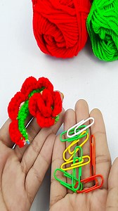 New Super Easy Woolen Rose Flower Design Idea | Dian Diy Tech